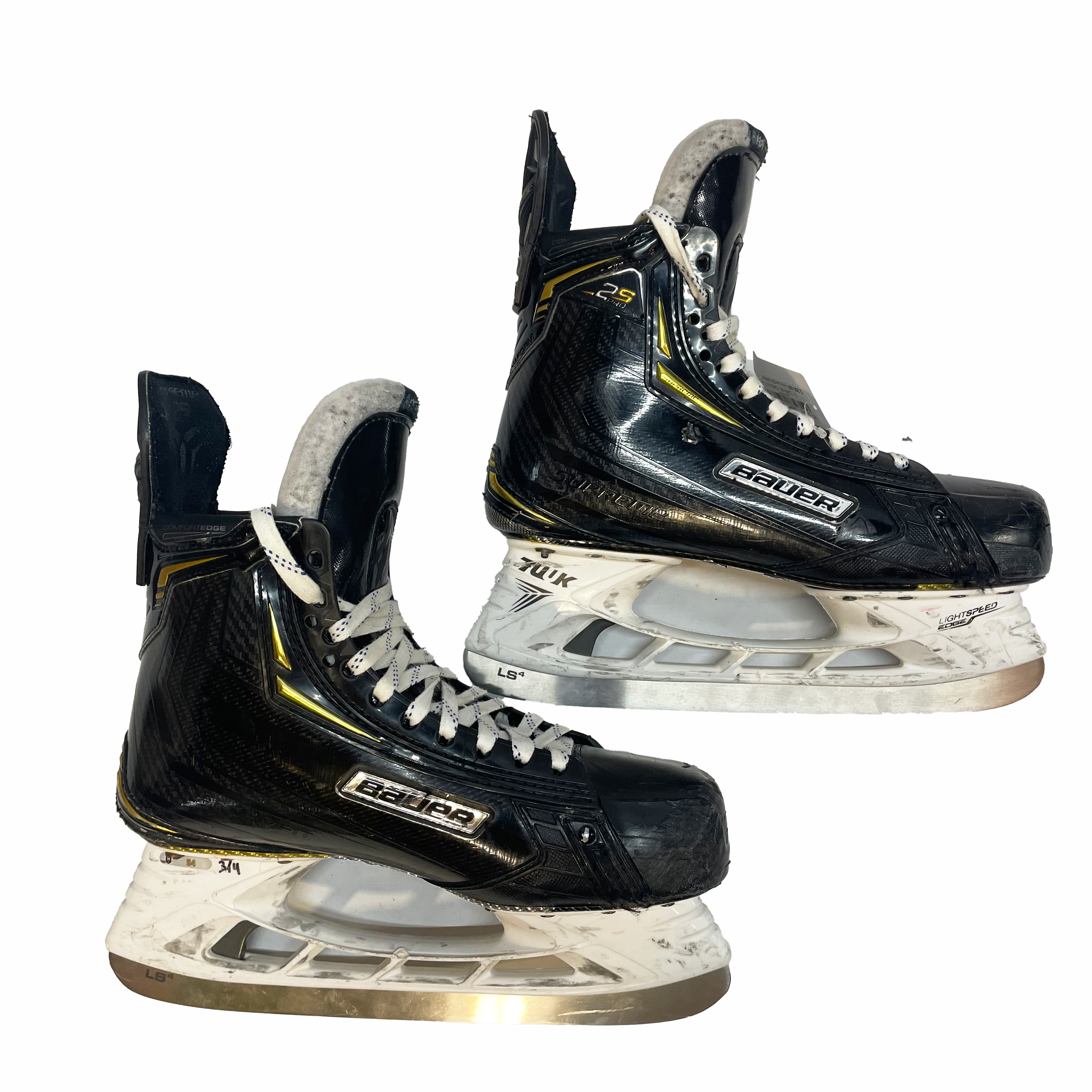 Bauer Supreme 2S Pro - Patins de hockey Pro Stock d'occasion - Taille 9D